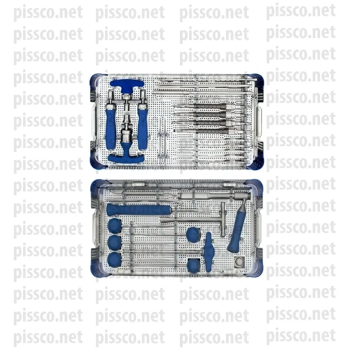 Spinal Surgical Instruments Set For Spinal Pedicle Spinal Fixation Instrument System Customized By Pissco