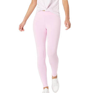 New Custom Made Yoga Leggings High Waist Casual Breathable Knitted Women's Customized Color Pakistan Spandex/Polyester Material - Product Image 2