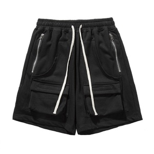 Shorts 100% coton pour hommes de qualité supérieure personnalisés en gros Shorts de jogging décontractés Streetwear avec poches - Product Image 1