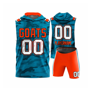 Conjunto de Uniforme de Fútbol 7v7 con el Mejor Diseño, Pantalones Cortos y Camiseta, Tallas Personalizadas, Talla Grande, Secado Rápido, Transpirable, Impresión por Sublimación - Product Image 4