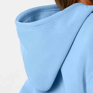 Invierno otoño mujer sudadera manga larga estampado suelto Casual Streetwear pulóver Casual mujer sudaderas con capucha de gran tamaño Top de moda - Product Image 5