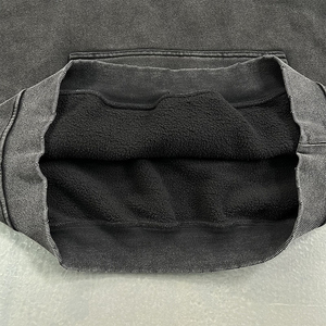 Producto al por mayor, paños con hombros caídos, jersey para hombre, sudaderas con capucha en blanco de gran tamaño y peso pesado personalizadas, alta calidad - Product Image 5