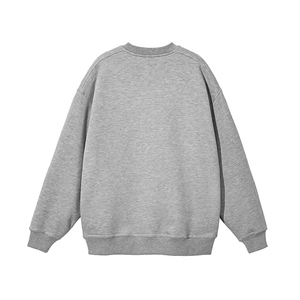 Sweat à capuche oversize de haute qualité pour femmes avec col rond, logo personnalisé, manches longues pour le printemps et l'hiver, streetwear - Product Image 2