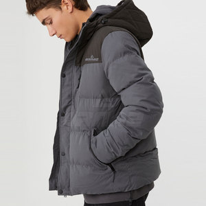 แจ็กเก็ตปลาปักเป้าผิวเรียบพร้อมตะเข็บเสริมและเสื้อแจ็กเก็ตฤดูหนาวขนเป็ดน้ำหนักเบาพิเศษพร้อมคุณสมบัติที่พร้อมต่อสภาพอากาศ - Product Image 1