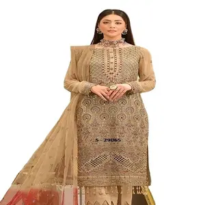 최신 디자이너 파키스탄 드레스 패션 아랍어 드레스 여성 Salwar Kameez 전세계 공급 업체 및 수출