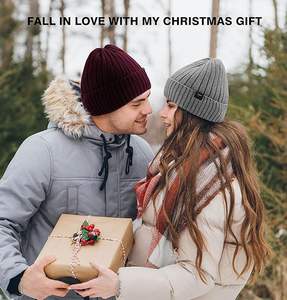 Gorro de Invierno de Alta Calidad 2024 con Logotipo Personalizado, Gorros de Punto Coloridos al por Mayor para Hombres y Mujeres, Impresión Digital, Precio Económico - Product Image 6