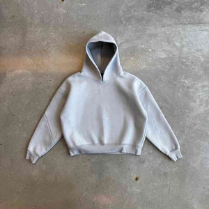 OEM Custom Streetwear <b>Plain</b> <b>Tracksuits</b> for Men Men's 2pc Blank <b>Tracksuit</b> Hoodie and Jogger Set - Product Image 1