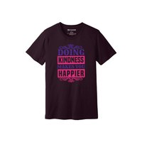 Gentillesse thèmes imprimer 100% coton tissu T-shirt 160-180 à lourd GSM 12 couleurs disponibles personnalisé votre propre conception et placement