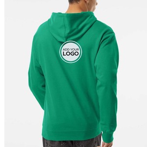 Mens Slim Fit Basic Pullover Hoodies Sweatshirt Fleece Hoodie, Pullover Hooded Custom Design Independent Trading Co Hoodies - Product Image 5