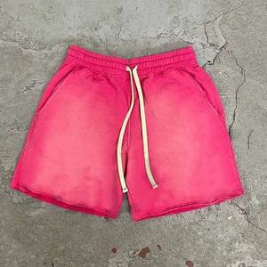 Custom Customized Embossed Logo <b>Shorts</b> Mens <b>Short</b> Set 100% Cotton French Terry <b>Tech</b> Fleece <b>Shorts</b> For Men - Product Image 3