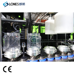 Machine de soufflage de bouteilles alimentaires et de bouteilles de boissons de 10 ml à 2 L, modèle LS-A2, 2000 BPH, 2 cavités, entièrement automatique, pour la fabrication de bouteilles PET, LONES - Product Image 4