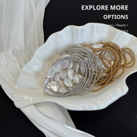Bracelet artisanal en perles de pierres précieuses baroques et perles d'eau douce, breloques en acier inoxydable, tendance, pour fournisseur de bijoux personnalisés