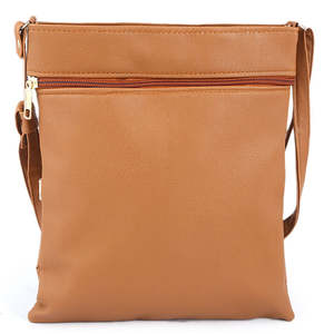 กระเป๋าสะพายไหล่ผู้หญิง - สีน้ำตาล - Product Image 4