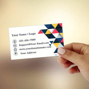Tu marca, tarjetas de visita personalizadas con impresión a doble cara, tarjetas de visita que caben fácilmente en tu bolsillo - Product Image 4