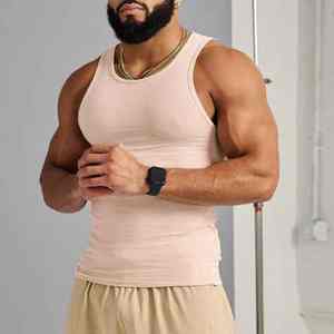 Camiseta Deportiva de Verano para Hombre con Logotipo Personalizado, Camiseta sin Mangas para Entrenamiento Muscular de Secado Rápido, Camiseta Deportiva para Hombre para Actividades al Aire Libre - Product Image 5