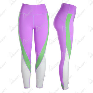 Leggings de yoga amincissants taille moyenne-Pantalons d'entraînement et de fitness respirants pour femmes Fournisseur de vêtements de sport en vrac - Product Image 3