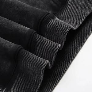 Nouvel arrivage de sweats à capuche décontractés lavés à l'acide personnalisés pour hommes prix de gros sweats à capuche surdimensionnés lavés à l'acide pour hommes - Product Image 2