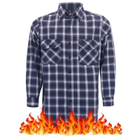 Vêtements de travail ignifuges en coton léger coupe décontractée chemise de soudage résistante aux flammes pour travailleurs occidentaux chemises de travail confortables