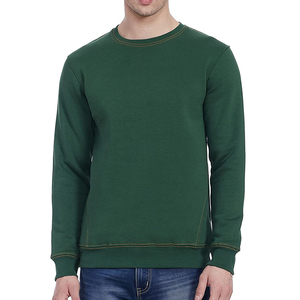 เสื้อสเวตเชิ้ตผ้าฝ้าย 100% ลำลองสำหรับผู้ชาย ไซส์ใหญ่พิเศษ XS-6XL ลายเรียบ ผ้าฟลีซ สำหรับฤดูหนาว เป็นมิตรกับสิ่งแวดล้อม - Product Image 1