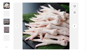 Pattes de poulet fraîches congelées du Brésil pattes de pieds d'ailes de poulet en boîte à bas prix avec coupe personnalisée et processus de vitamines BQF - Product Image 2
