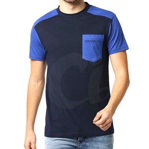 T-shirts pour hommes légers 100% coton, écologiques, respirants, à séchage rapide, manches courtes, coupe classique pour une utilisation en extérieur, prix bas - Product Image 1