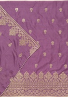 Ensemble Salwar Kameez pakistanais 3 pièces non cousu pour femme, brodé, élégant, en lin, avec chemise, dupatta et pantalon, pour fête, design ethnique moderne