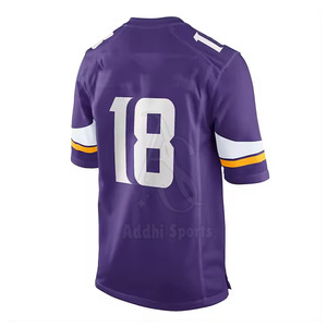 Maillot de football américain robuste sur mesure grande taille avec manches courtes caractéristiques respirantes fabriqué au Pakistan - Product Image 3