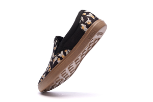 Mocasines antideslizantes ligeros y sostenibles de café Flexible de suela plana con punta cerrada de lona garantizada de calidad para mujeres y hombres Cc02 - Product Image 6