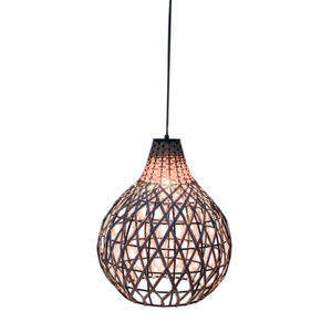 Meilleure qualité en métal et tissé suspension lumières les plus vendues salle à manger décorative suspension lampe de plafond accessoires d'éclairage - Product Image 1