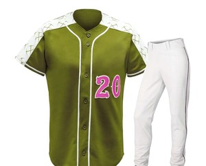 Uniformes de Béisbol para Hombre a Precio Razonable, Último Modelo en Venta, Antiarrugas, Mejor Material, Totalmente Personalizado, Antibacteriano - Product Image 1