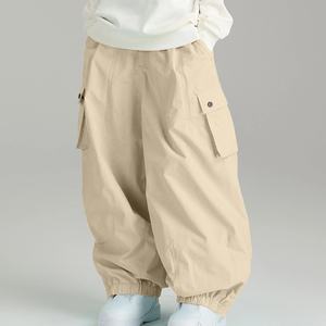 Pantalones de esquí de Hip Hop transpirables para hombre, nuevos pantalones sueltos de pierna ancha personalizados, pantalones deportivos para exteriores - Product Image 2