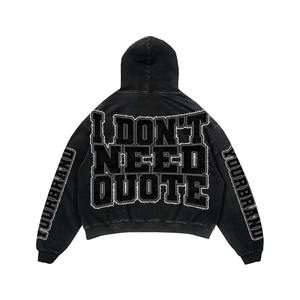 ชุดวอร์มกางเกงผ้าฟลีซ XL กางเกงวอร์มปักลายแบบวินเทจสำหรับทุกเพศ - Product Image 4