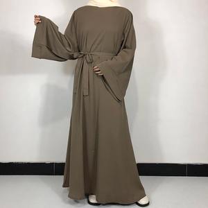 Women's Cute Arabic Islamic Style Modest Dress Abaya <b>Khimar</b> Batwing Sleeve Burqa Caftan Robe Solid Pattern Prayer Garment Turkey - Product Image 2