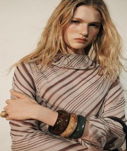 Epoxy Resin Cuff Bangle <b>Bracelet</b> with Pressed Different All Color Design Piece for Women Accessorie - Product Image 6