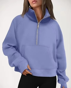 เสื้อสเวตเตอร์ขนแกะสวมหัวแบบสวมศีรษะมีฮู้ดแบบซิปหน้า2ชิ้นสำหรับผู้หญิง2025ฤดูใบไม้ร่วง/ฤดูหนาว - Product Image 1