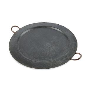 Attractive Look Metal Snacks Serving Tray With decorated Rounded Border For <b>Table</b> top Centerpiece For Sale In <b>Low</b> Price - Product Image 1