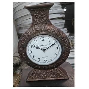 Nouvelle conception Horloge de table de Noël en métal poli sur le thème de l'amour par Lord LVE0081 - Product Image 1