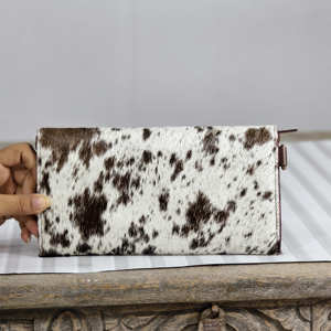 Premium Quality Western Luxury Genuine Cowhide <b>Leather</b> Wallet Floral Hand <b>Tooled</b> Wristlet Long Length Clutch Purse Gift For Her - Product Image 4