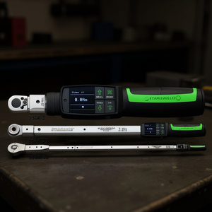 Clés dynamométriques Stahlwille MANOSKOP 714 R, clés à couple d'angle avec insert à cliquet réversible - Product Image 3