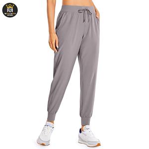 กางเกงขายาวผู้หญิงขายดีสำหรับฤดูหนาว ทรงขาตรง เอวกลาง ผ้าแคนวาส สไตล์สตรีทแวร์ บริการ OEM ผ้าฝ้าย 100% - Product Image 1