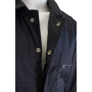 ชุดคลุมผ้าคอตตอนโพลีคอตตอนน้ำหนักเบาสำหรับงานเชื่อมชุดคลุมเต็มตัวผ้าคอตตอนสะท้อนแสงกันน้ำ HPPE - Product Image 6