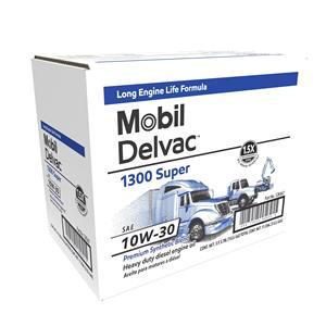 Mobil Delvac 10W30 heavy duty diesel engine <b>oil</b> high performance lubricant for trucks buses and machinery use - Product Image 4