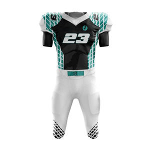 Último Diseño, Nuevo Estilo, Conjuntos de Uniformes de Fútbol Americano para Adultos, Logotipo Personalizado, Alta Calidad, Transpirable, Tallas Grandes Disponibles, Venta al por Mayor - Product Image 1