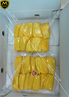 IQF 100% natuurlijk diepvries jackfruit, hoogwaardige reepjes, halfgesneden pulp met/zwijmende vruchten, bulk vacuüm verpakt, Vietnam oorsprong