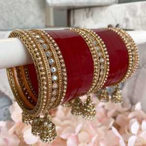Unique Style Custom Made Bangles <b>for</b> <b>Women</b> High Quality Solid Color Ladies Jewelry Bridal Bangles <b>For</b> Long Wedding by AA IMPEX - Product Image 2
