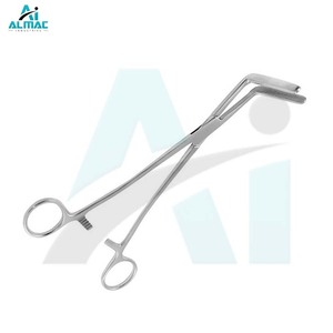 คีมผ่าตัดทางนรีเวช ALMAC คุณภาพสูง ผลิตจากเหล็ก Wertheim Parametrium ให้การจับที่แข็งแรงและการจัดการเนื้อเยื่อที่แม่นยำ - Product Image 3