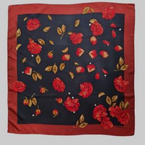 Bandana carré fait à la main pour femmes écharpe 100% coton biologique petit Style ethnique multi-couleurs taille personnalisée été en gros - Product Image 6