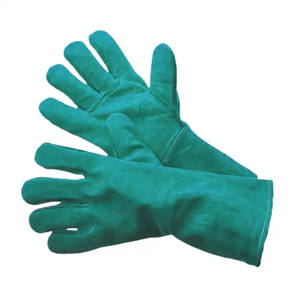 Venta caliente de los hombres de cuero de vaca Split guantes de soldadura Anti-calor chispa de protección contra incendios ropa de seguridad reflectante - Product Image 2