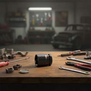 Llaves de vaso fosfatadas de la serie normal con accionamiento cuadrado hembra de 3/4 pulgadas y boca hexagonal - Product Image 3