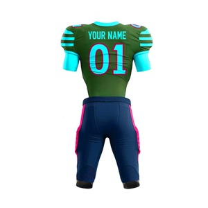 Uniforme de Fútbol Americano Personalizado al por Mayor, Tallas US y EU, Jersey Transpirable que Absorbe la Humedad con Logotipo Personalizado - Product Image 3